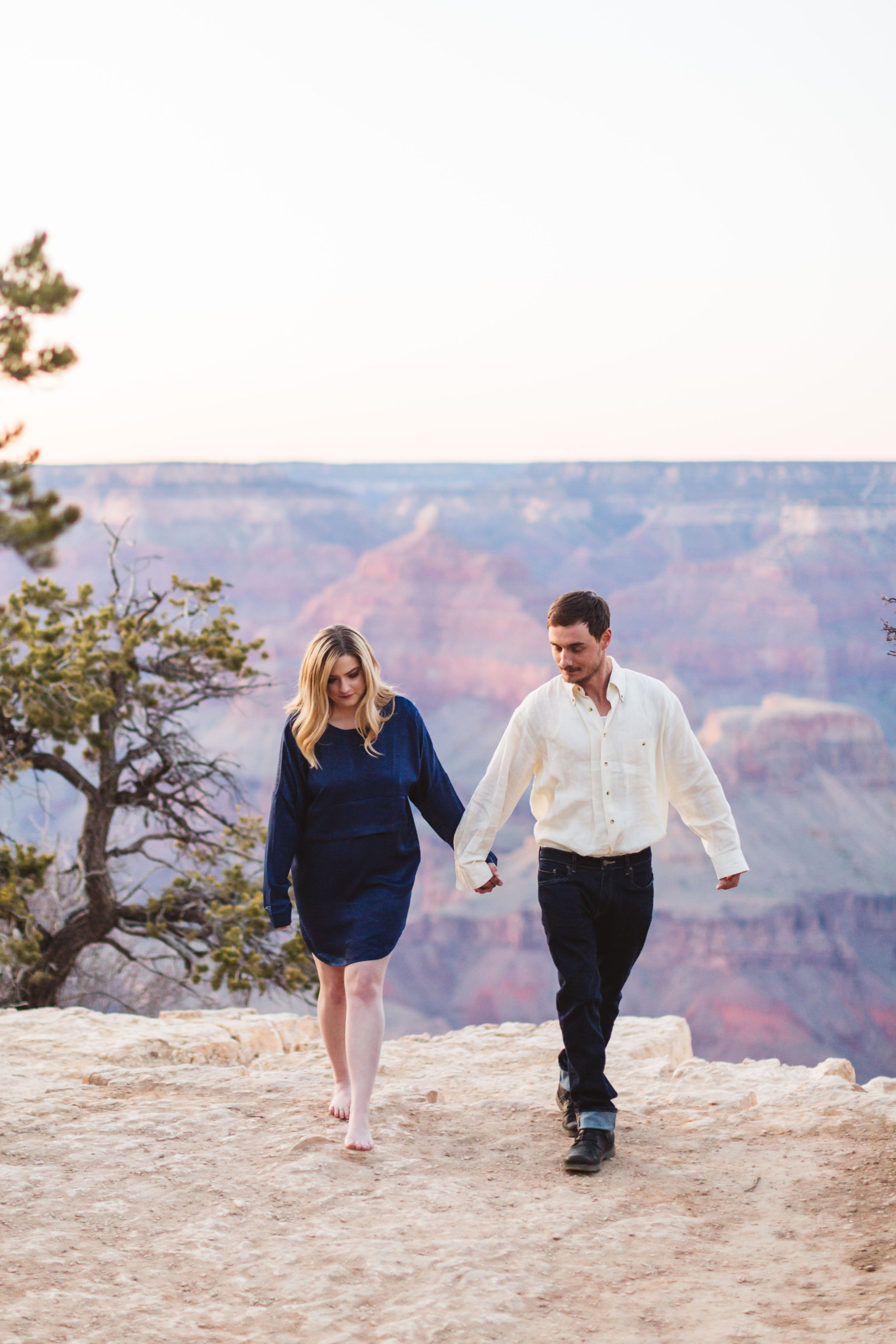 Glamorous Grand Canyon Engagement Session