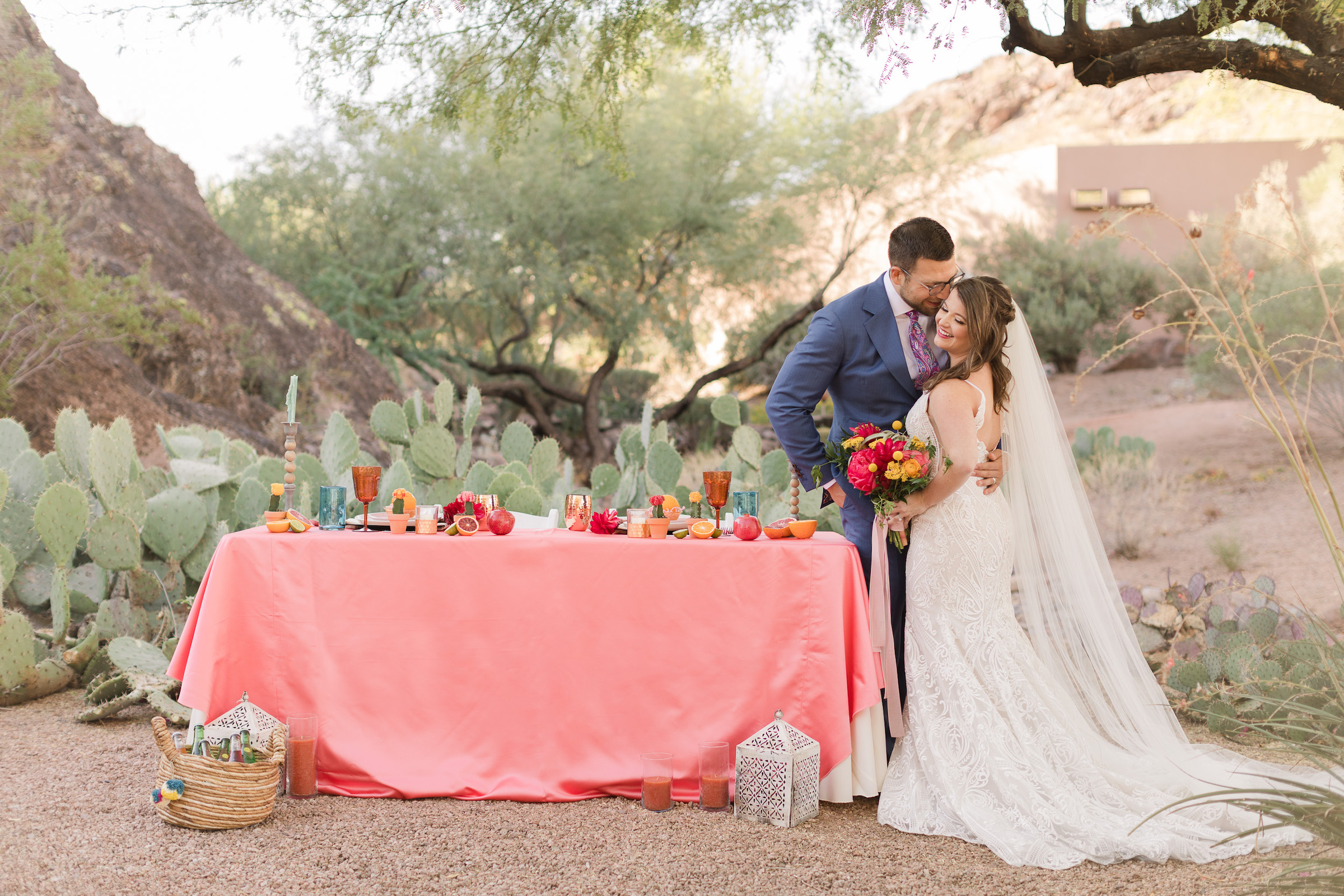 Sonoran Desert Citrus Inspired Wedding Shoot