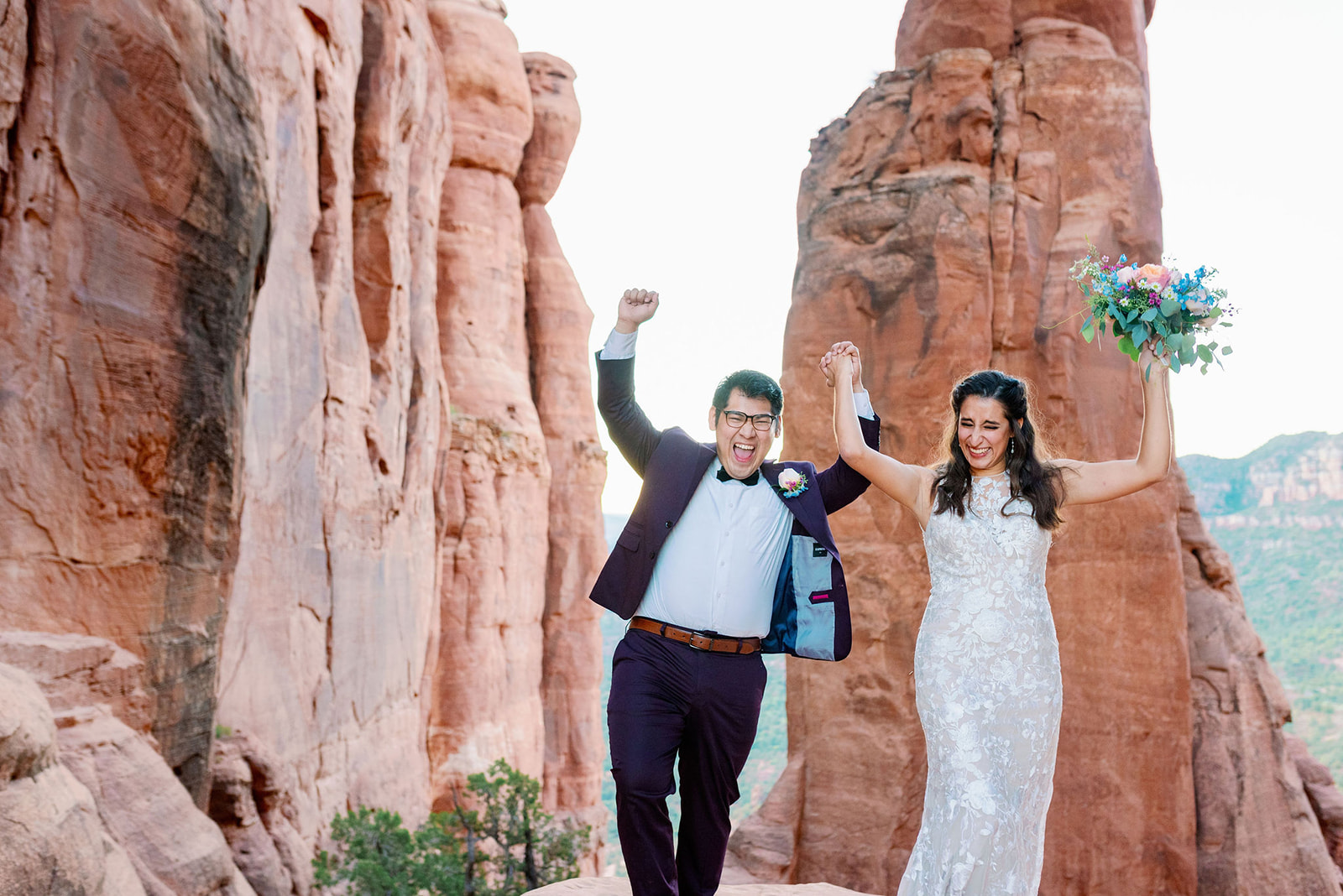 Sunrise in Sedona: A Cathedral Rock Elopement