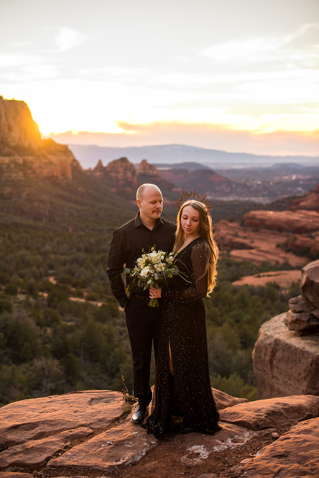 Celestial Elopement in Sedona