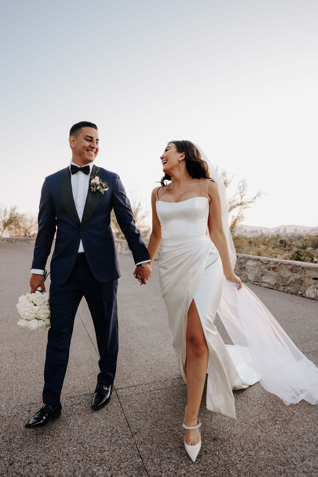 Modern and Minimalist Intimate Phoenix Wedding | Southwest Wed